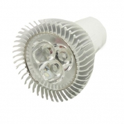uxcell® AC 110-240V 3x1W 6000K 3W LED Spotlight Lamp GU10 Base White Light