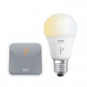SYLVANIA LIGHTIFY by Osram - Smart Home LED Light Bulb 60W Starter Kit - Connected -Tunable White A19 E26 -Warm White to Daylight 2700K - 6500K - Includes Wireless Gateway