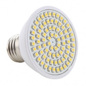 ZQ Mini light bulbs E27 3W 80x3528 SMD 270LM 2800-3200K Warm White Light LED Corn Bulb (230V)