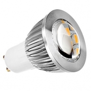 ZQ Mini light bulbs GU10 5W 16xSMD5630 3000K Warm White Light LED Spot Bulb (110V/220V-240V) , 110v