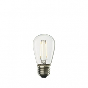 Bulbrite 776551 10W Equivalent LED2S14/27K/FIL 2W LED S14 Sign Bulb with Medium Base, Warm White