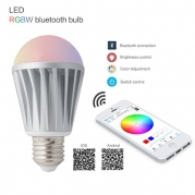 uxcell® Bluetooth Smart LED Light Bulb 7.5W E27 - Smartphone Controlled Dimmable Multicolored - Works with iPhone,iPad,Android Phone and Tablet