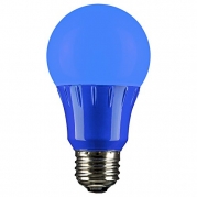 Sunlite 80145 Blue LED A19 3 Watt Medium Base 120 Volt UL Listed LED Light Bulb, last 25,000 Hours