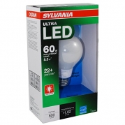 Sylvania OSRAM 8.5-Watt (60W Equivalent) A19 Medium Base 210437 Dimmable Daylight LED Bulb ENERGY STAR
