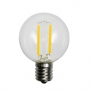 LED-FG16E17-2W Warm-White 2700K - Voltage: 120V, Wattage: 2W, Base Type: E17 (intermediate screw base), Type: LED G16.5 Filament Bulb,