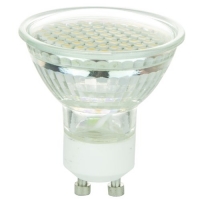 Sunlite MR16/60LED/2.8W/GU10/120V/W 120-volt GU10 Base LED MR16 Mini Reflector Lamp, White