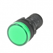 uxcell® AC/DC 110V 20mA LED Signals Lamp Bulb AD16-22D/S26 Green Light