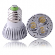 10X LED E27 E26 4W = 40W Dimmable Day White5000K Super Ultra Bright Spot Light Lamp Bulbs, Replacement Bulb Equivalent to 50W Halogen, 60 Degree Beam Angle New JACKYLED Technology Recessed Lighting Lighting 360LM Compatible for Silicon-controlled Rectifie