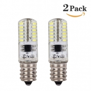 ChiChinLighting 2-Pack e17 daylight bulb 4w dimmable 80-led bulbs, high bright 300-320LM e17 4w led bulb,e17 cool white 4w dimmable led bulb replaces 30 watt Halogen light bulbs