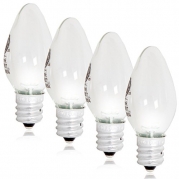 Maxxima LED C7 Candelabra Night Light Replacement Bulb - (Pack of 4)