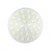 Bonlux Daylight 6000k Gx53 LED Bulb Ceiling Down Light Cabinet Lamp LED Puck Light for Gx53 CFL Bulb Replacement (7 Watts)