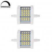 HERO-LED R78-DIM-8W-CW Dimmable Double Ended R7s Base LED Halogen Replacement Bulb, 8W, 70W Equal, Cool White 6000K, 2-Pack