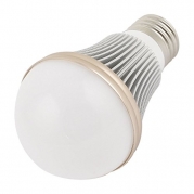 5W E27 58mm Dia Globe Ball Bulb Lamp Shell LED Aluminum Heatsink