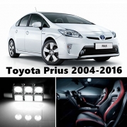 13pcs LED Premium Xenon White Light Interior Package Deal for Toyota Prius 2004-2016