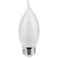 Sunlite EFF/LED/7W/E26/FR/DIM/ES/27K Eff/LED/7W/E26/Fr/DIM/27K LED 60 Watt Equivalent Chandelier Light Bulb Medium (E26) Base Frost Dimmable 2700K Warm White