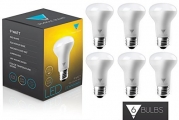 Triangle Bulbs T95059-6 (6 pack) - 9-Watt (50-Watt) R20 Indoor Flood LED Light Bulb, Soft white, 800 Lumens, 6-Pack