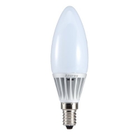 Anyray 5-Watt LED Candle Light (40-Watt 50-Watt replacement) E12 Candelabra Dimmable Chandelier Wall Lights (Warm White)