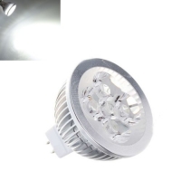 MR16 4W 360LM Pure White Energy Saving LED Spot Light Bulb 12V