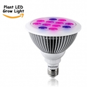 [Highest Efficent Hydroponic LED Grow Light] Morpilot® Plant Lights E27 bulb for Garden Greenhouse indoor Lamp,Vegetable & Flower Budding Horticulture Energy Saving(660nm and 630nm Red and 460nm Blue)
