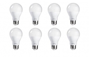 Philips 461228 60 Watt Equivalent Soft White Dimmable A19 LED Light Bulb, Energy Star Certified, 8-Pack