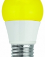 TCP 40 Watt Equivalent, Single-Pack LED Yellow Bug Light Bulbs, Non-Dimmable, RLA155Y