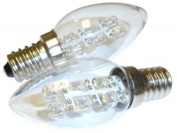 G7 Power Boulder LED 0.5 Watt (5W) 15 Lumen C7 Night Light Bulb, 2900K Soft White Light, E12 Base 2-Pack