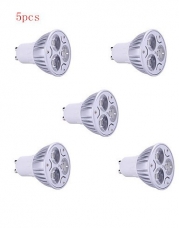 ZQ Mini light bulbs 9W GU10 900LM Warm/Cool Light Lamp LED Spot Lights(85-265V) , warm white