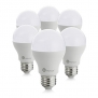 TaoTronics LED Light Bulbs 60 Watt Equivalent, A19 LED Bulbs, Soft White, 3000K, E26 Socket, Not Dimmable - Pack of 6