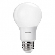 Philips 455576 60W Equivalent 2700K A19 LED Light Bulb, Soft White (2-Pack)