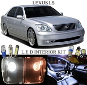 2004 Lexus LS 430 Xenon White LED Interior package +Vanity Lights 16 pieces)