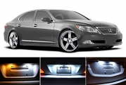 1995 - 2008 Lexus LS400 LS430 LS460 Xenon White LED Lights Bulbs for License Plate / Tag 2 pieces