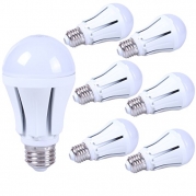 AGOTD® 12 Watt smd A19 E26 Led Light Bulb Soft White 2700K, Normal Edison Base E26/E27, 120V AC,1050lm,100 Watt Equivalent, pack of 6 Unit