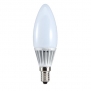 Anyray 5-Watt LED Candle Light (40-Watt 50-Watt replacement) E12 Candelabra Dimmable Chandelier Wall Lights (Warm White)