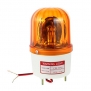 uxcell® Industrial AC 110V Bulb Flash Siren Rotary Warning Light Yellow