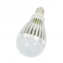 AC 85-260V 6000-6500K 12 x 1W LED Globe Ball Bulb E27 White Light