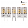 ChiChinLighting 5-pack LED G8 led bulb 4000K natural white G8 base led bulb G8 T4 20w 120v Xenon LED Replacement